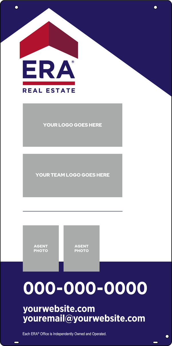 Team Logo - Photo Hanging Sign Panel, 36h x 18w, Steel